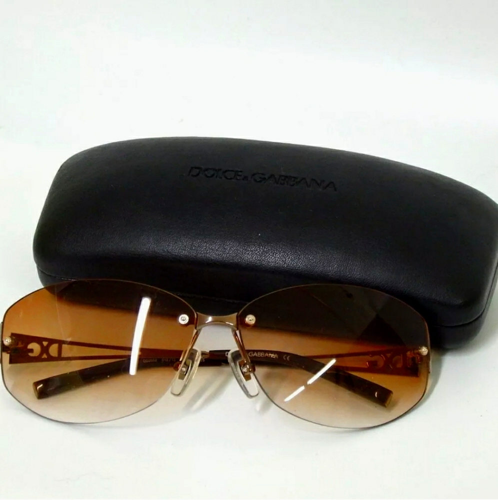 AUTHENTIC DOLCE & GABBANA SIDE LOGO SUNGLASSES